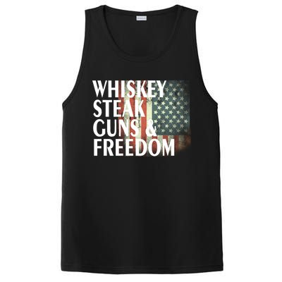 Whiskey Steak Guns And Freedom PosiCharge Competitor Tank