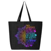 Whispered Back I Am The Storm Floral 25L Jumbo Tote