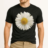 White Daisy Cooling Performance Crew T-Shirt