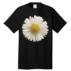 White Daisy Tall T-Shirt