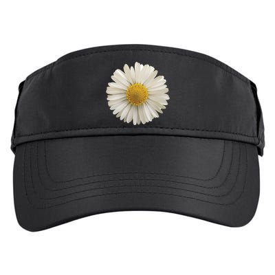 White Daisy Adult Drive Performance Visor