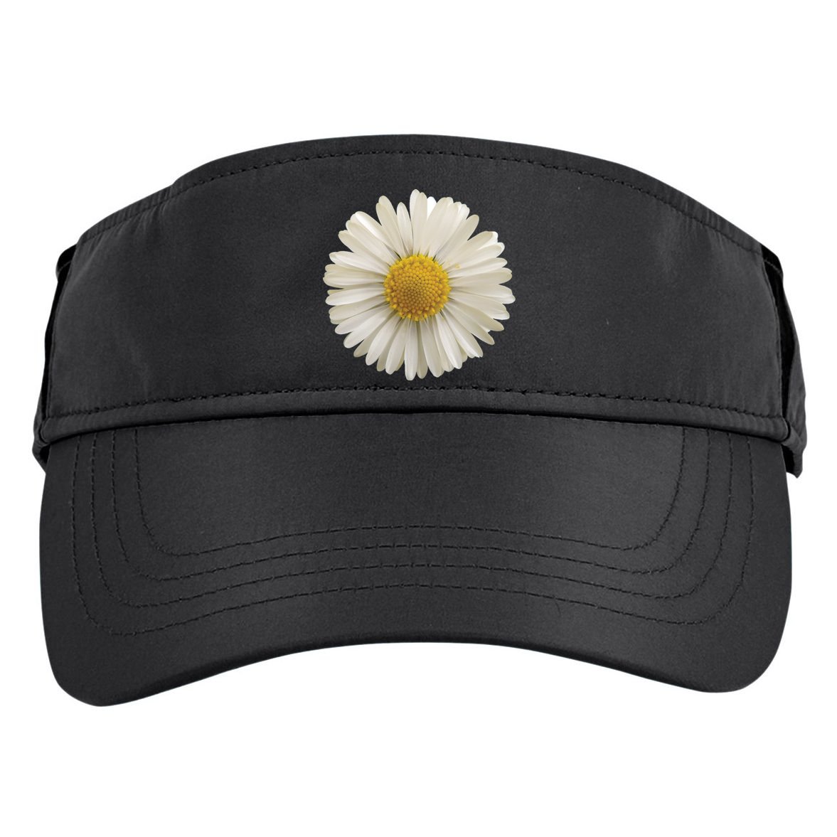 White Daisy Adult Drive Performance Visor