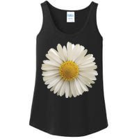 White Daisy Ladies Essential Tank