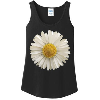 White Daisy Ladies Essential Tank