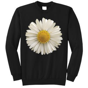 White Daisy Tall Sweatshirt