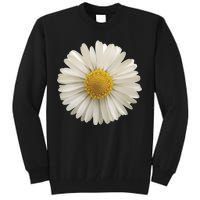 White Daisy Tall Sweatshirt