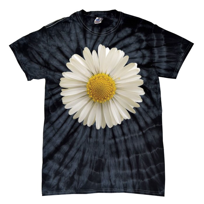 White Daisy Tie-Dye T-Shirt