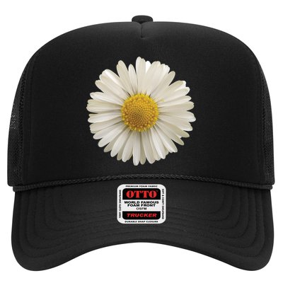White Daisy Trucker Hat