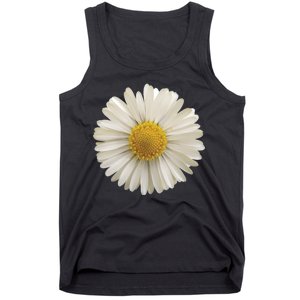 White Daisy Tank Top