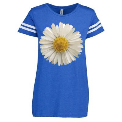 White Daisy Enza Ladies Jersey Football T-Shirt