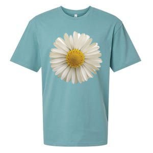 White Daisy Sueded Cloud Jersey T-Shirt