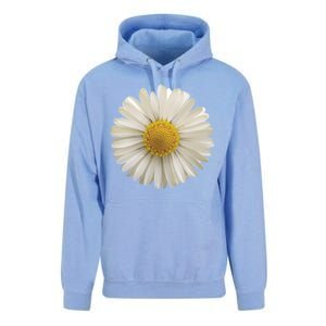 White Daisy Unisex Surf Hoodie