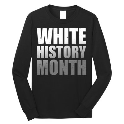 White History Month Long Sleeve Shirt