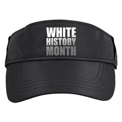White History Month Adult Drive Performance Visor