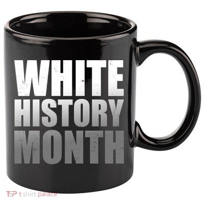 White History Month 11oz C Handle Ceramic Mug