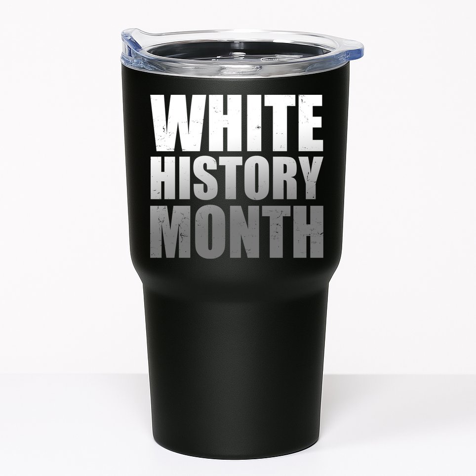 White History Month Tumbler