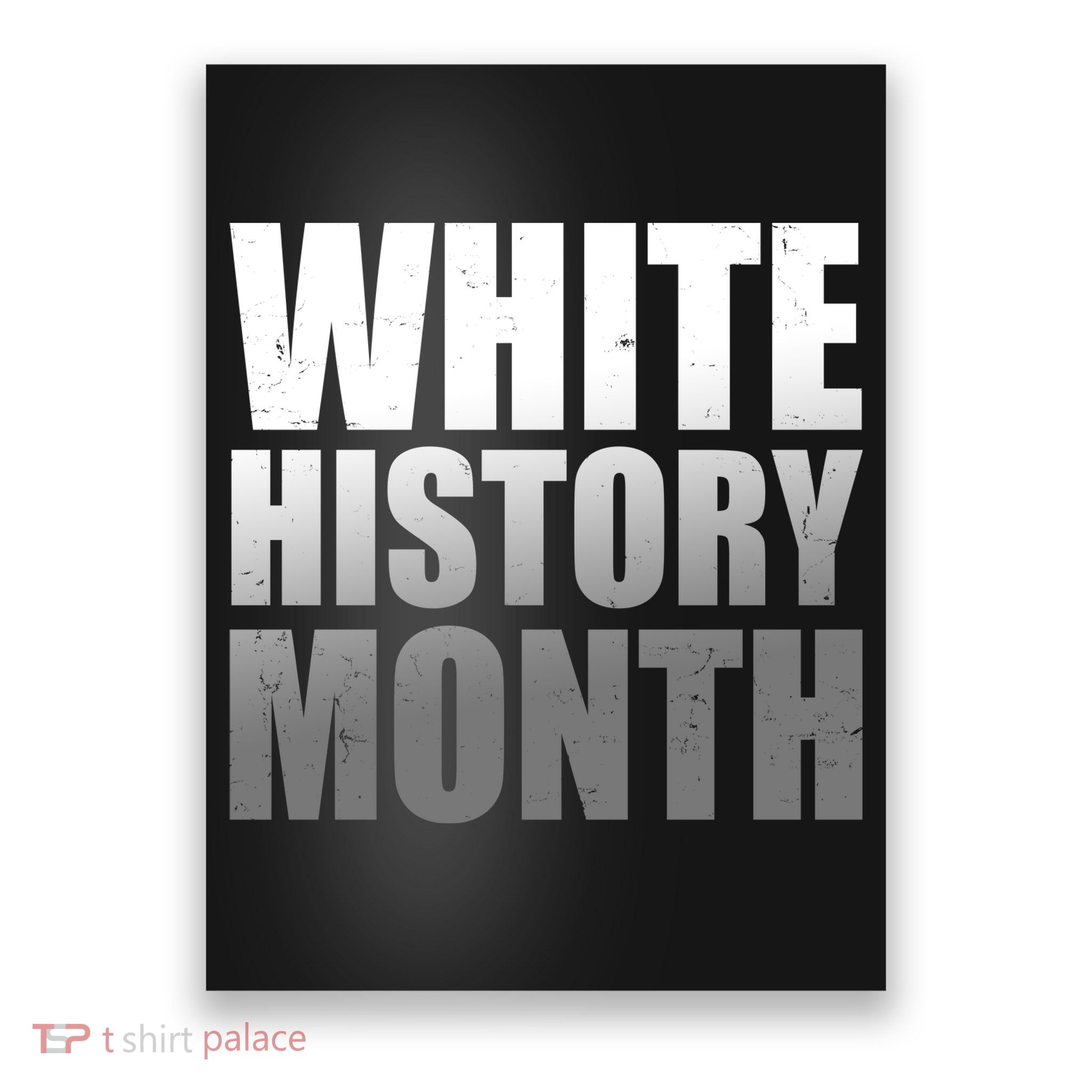 White History Month Poster