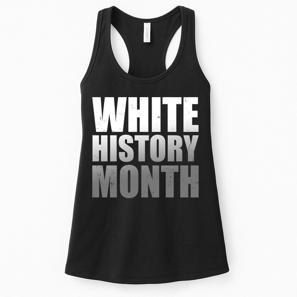 White History Month Womens Tank Top