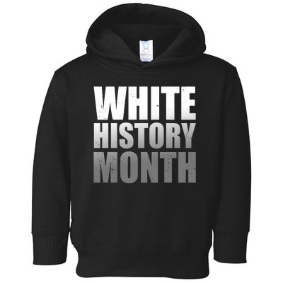 White History Month Toddler Hoodie