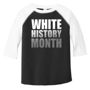 White History Month Toddler Fine Jersey T-Shirt