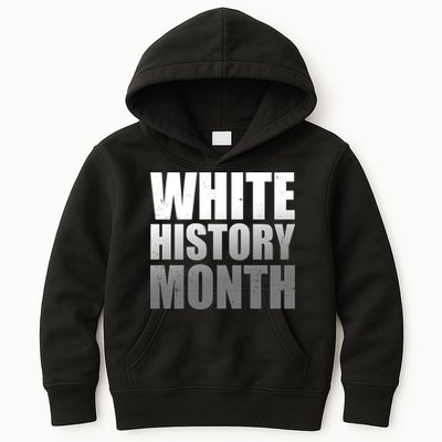 White History Month Kids Hoodie