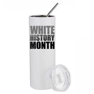 White History Month Stainless Steel Tumbler