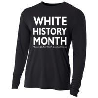 White History Month Doesn't July Feel White Cooling Performance Long Sleeve Crew