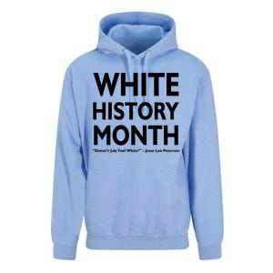 White History Month Doesn't July Feel White Unisex Surf Hoodie