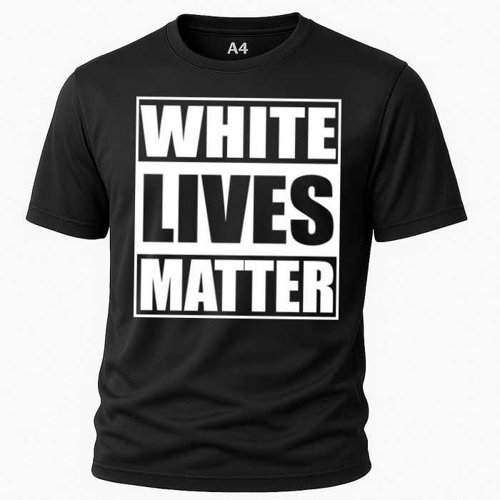 White Lives Matter Cooling Performance Crew T-Shirt