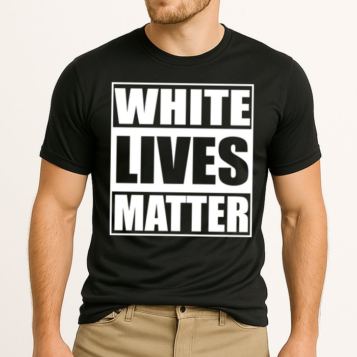 White Lives Matter Cooling Performance Crew T-Shirt