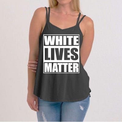 White Lives Matter Women's Strappy Tank