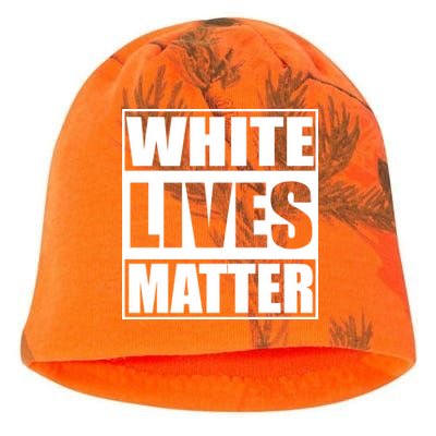 White Lives Matter Kati - Camo Knit Beanie