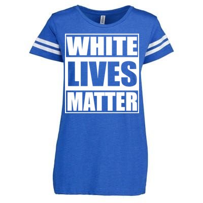 White Lives Matter Enza Ladies Jersey Football T-Shirt