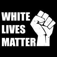 White Lives Matter Fist Cooling Performance Crew T-Shirt