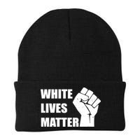 White Lives Matter Fist Beanie