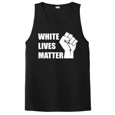 White Lives Matter Fist PosiCharge Competitor Tank