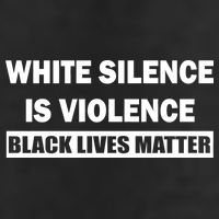 White Silence Is Violence Cool Comfort Performance Bucket Hat
