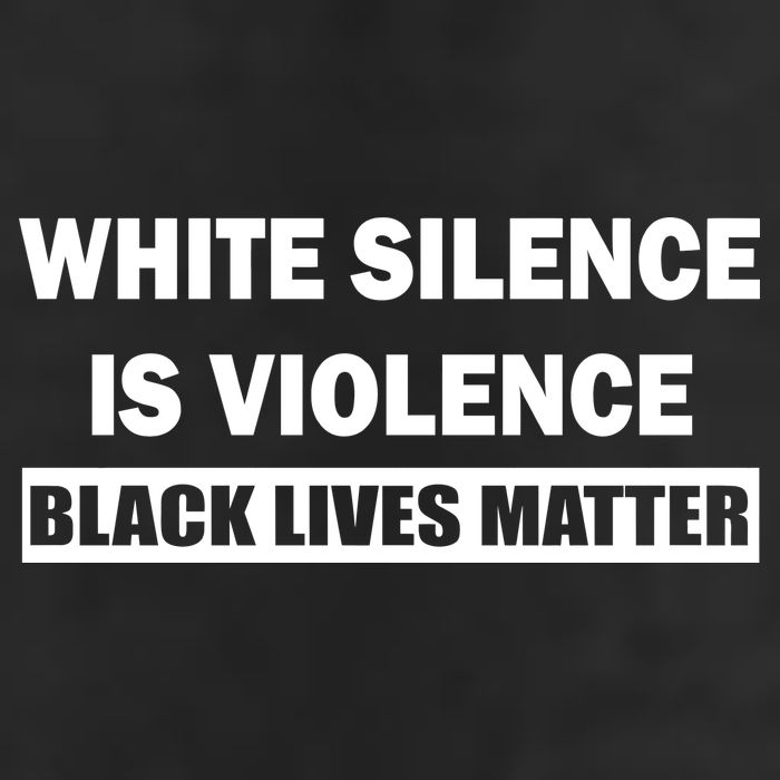 White Silence Is Violence Cool Comfort Performance Bucket Hat