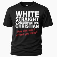 White Straight Conservative Christian Cooling Performance Crew T-Shirt
