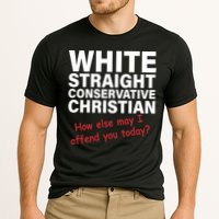 White Straight Conservative Christian Cooling Performance Crew T-Shirt