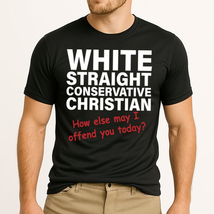 White Straight Conservative Christian Cooling Performance Crew T-Shirt