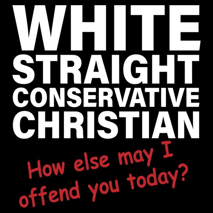 White Straight Conservative Christian Sweatshirt