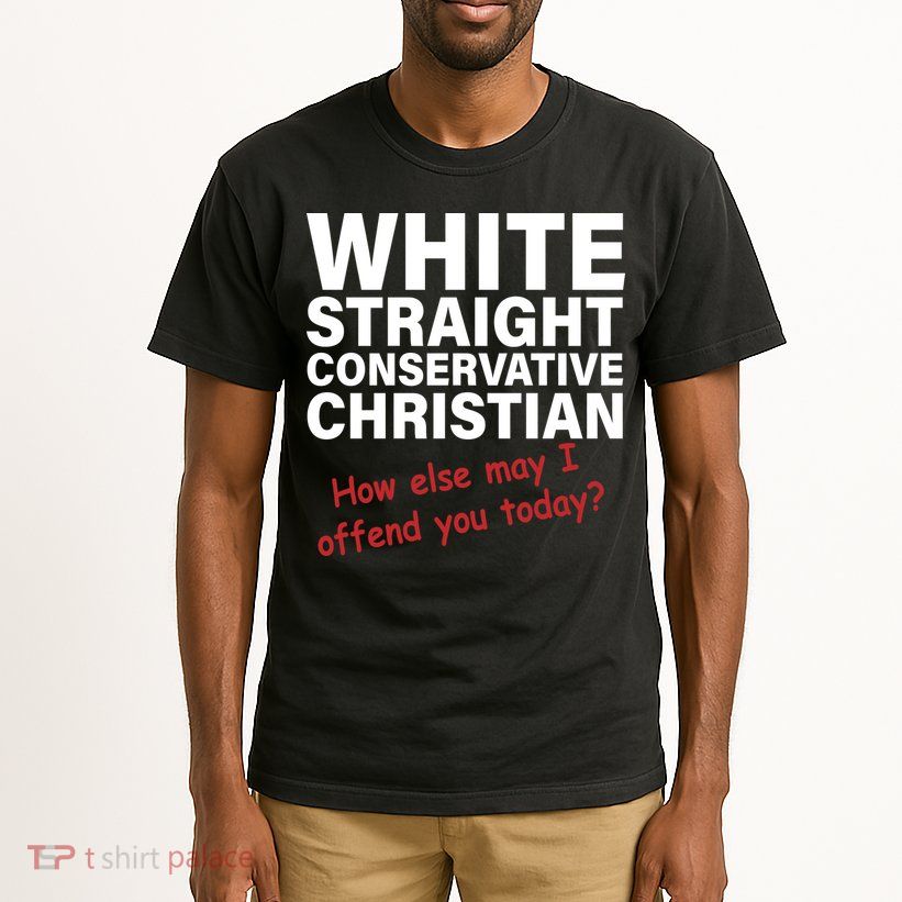 White Straight Conservative Christian Tall T-Shirt