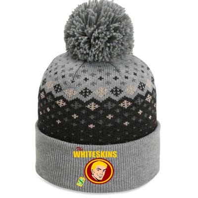 Whiteskins Football Native American Indian The Baniff Cuffed Pom Beanie