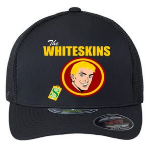 Whiteskins Football Native American Indian Flexfit Unipanel Trucker Cap