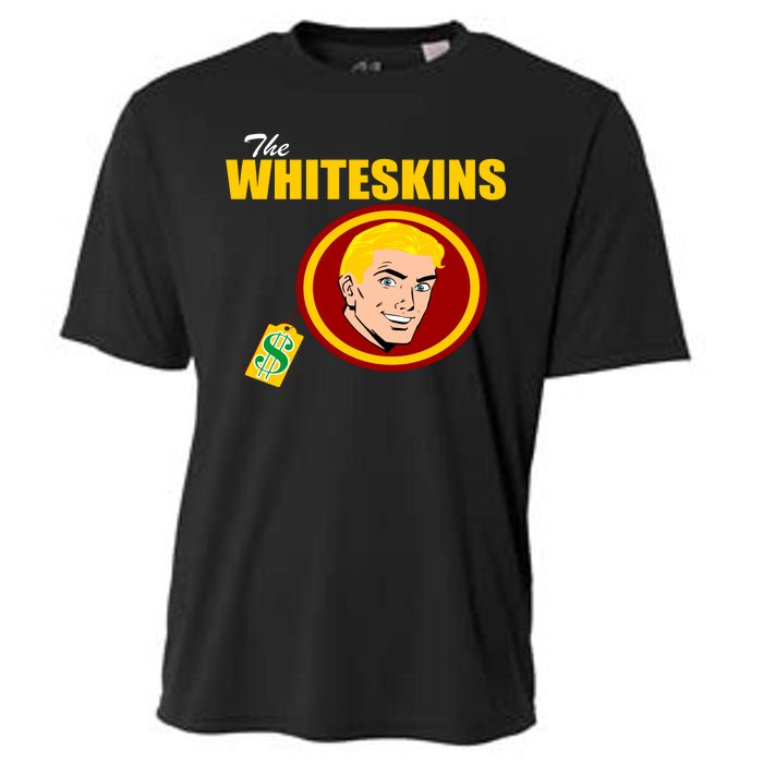 Whiteskins Football Native American Indian Cooling Performance Crew T-Shirt