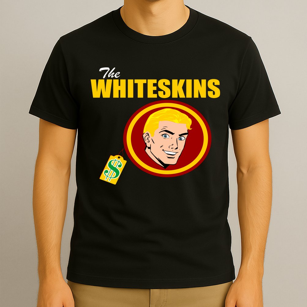 Whiteskins Football Native American Indian T-Shirt