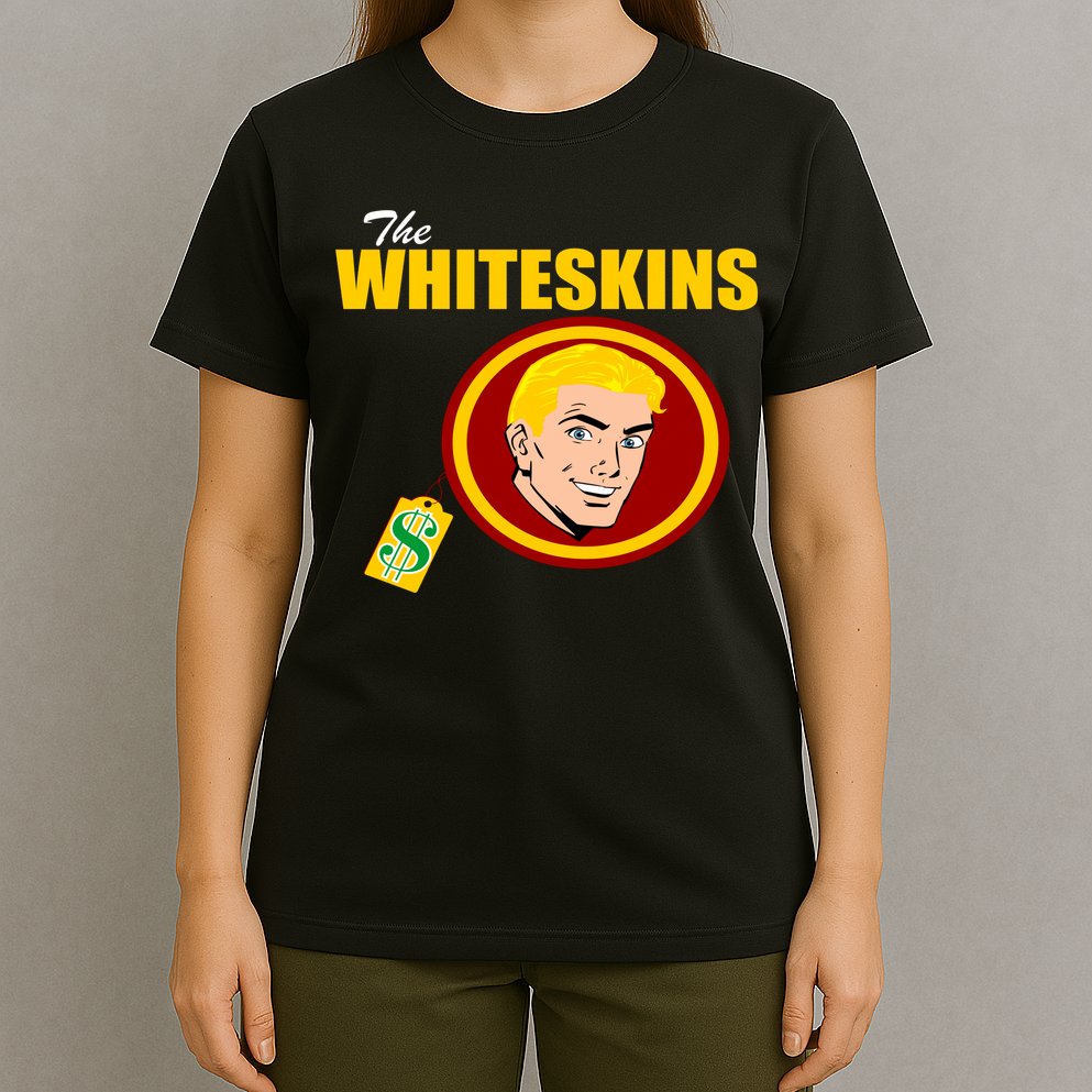 Whiteskins Football Native American Indian T-Shirt