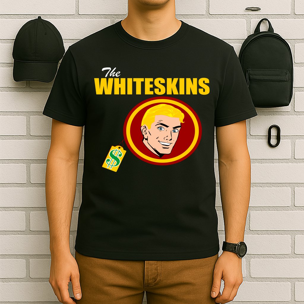 Whiteskins Football Native American Indian T-Shirt