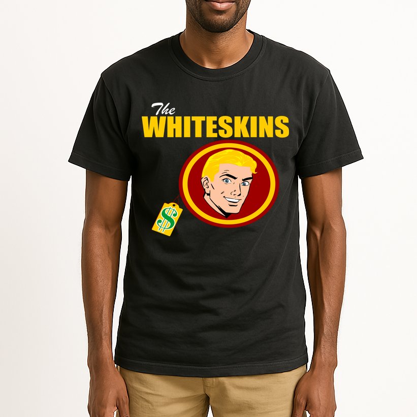 Whiteskins Football Native American Indian Tall T-Shirt